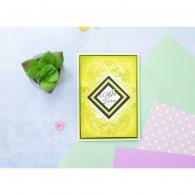 3D Embossing Folder and Nesting Dies Decadent Diamond (GEM-EFD-3D-DEDI) (DISCONTINUED) - #571924