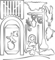 3D Scene Builder Simple Pleasures Stamp &amp; Die (GEM-STD-3DSB-SP) (DISCONTINUED) - #587665