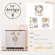 A Gilded Moment 8.5x11 Inch Middy Decor Transfers (3pcs) (660130) (DISCONTINUED) - #587566