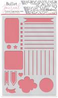 Aladine Bullet Journal Stencil A5 Organiseren - #590329