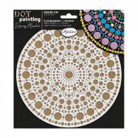 Aladine Duo Dot Painting Set Mandala 20 cm nr. 1 - #594163