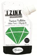 Aladine Izink Diamond Glitterverf 80 ml Donkergroen - #592187