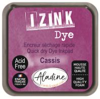 Aladine Izink Dye Pigment Inktkussen 5x5 cm Cassis Paars - #590496