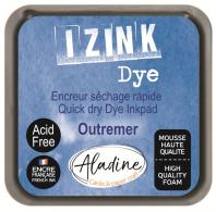 Aladine Izink Dye Pigment Inktkussen 5x5 cm Zee Blauw - #591359