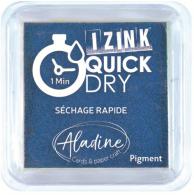 Aladine Izink Quick Dry Pigment Inktkussen 5x5 cm Marineblauw - #590431