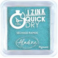 Aladine Izink Quick Dry Pigment Inktkussen 5x5 cm Zee Blauw - #590347