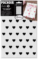 Aladine Sjabloon 20x30 cm Harten - #592780