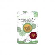 Aladine Zegel Wax Stempel Vlinder - #593583