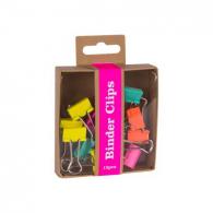 Apli Fluor Collectie Foldback Clips 12 stuk - #599563