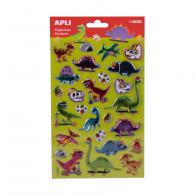 Apli Stickers Vel Dinosaurussen 25 stuk - #599503