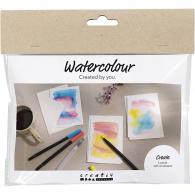 CC Mini Hobbyset Aquarel Kaarten en Enveloppen - #594407
