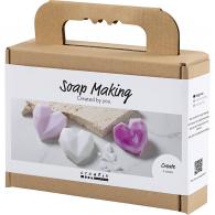 CC Mini Hobbyset Zeep maken Harten Roze - #603177