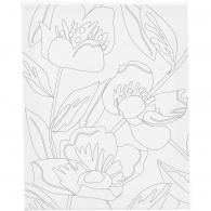 CC Schildercanvas met print Klaproos 24x30 cm - #594038