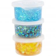 CC Sequin Clay Blauw/ Groen Harmonie 3x60 gr - #603240