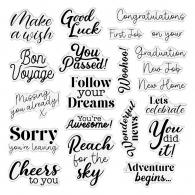 Celebrate Good Times Clear Acrylic Stamp You Did It! (CC-CGT-CA-ST-YDIT) - #585936