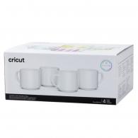 Ceramic Mug Blank White Stackable 300ml (4pcs) (2009392) - #585916