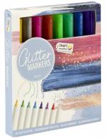Craft Sensations Glitter Marker Set 8 stuks - #595181