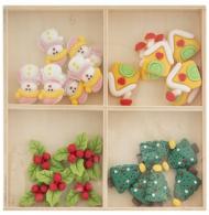 Craft Sensations Kerstmis figuren Kunsthars 24 st. - #599673