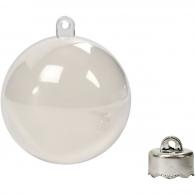 Creativ Company - CC Acryl Ballen 2-delig d:6 cm 8 stuks | GoedkoopsteHobby - #588602