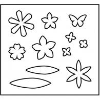 Creativ Company - CC Bloemen snijmal - #591452