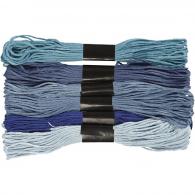 Creativ Company - CC Borduurgaren 1 mm Blauw 6 stuks - #592627
