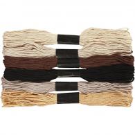 Creativ Company - CC Borduurgaren 1 mm Bruin 6 stuks - #592724