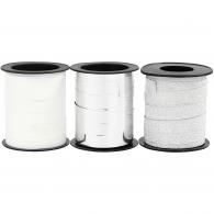 Creativ Company - CC Cadeaulint Set 3x15 m Zilver - #590487