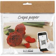 Creativ Company - CC Creatieve Mini Hobbyset Crêpepapier Bloemen Rozen - #590325