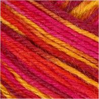 Creativ Company - CC Creotime Sokkenwol 50gr Multigekleurd Rood Oranje - #592506