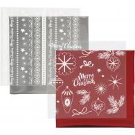 Creativ Company - CC Deco Folie 15x15 cm Kerst 2 stuks - #588943