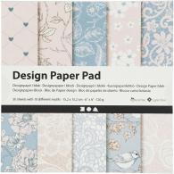 Creativ Company - CC Design Papier Blok 15,2x15,2 cm 50 vel - #590295
