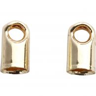 Creativ Company - CC Eindkap 3,2 mm Verguld 10 stuks - #591170
