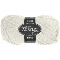 Creativ Company - CC Fantasia Acrylgaren 50gr Off-white - #592363
