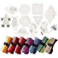 Creativ Company - CC Figuren met Borduurgaren 1 Set - #593703