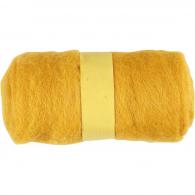 Creativ Company - CC Gekaarde Wol 100gr Geel - #592278