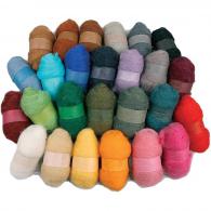 Creativ Company - CC Gekaarde Wol 26x25 gr Multigekleurd | GoedkoopsteHobby - #590026
