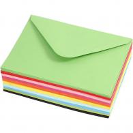 Creativ Company - CC Gekleurde enveloppen C6 100 stuks - #590504
