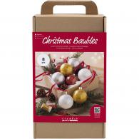 Creativ Company - CC Hobbyset Kerstballen Glitter | GoedkoopsteHobby - #593304