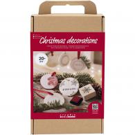 Creativ Company - CC Hobbyset Kerstornamenten Klei | GoedkoopsteHobby - #593305