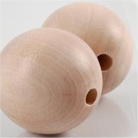Creativ Company - CC Houten Kralen 35 mm Naturel 2 stuks - #591195