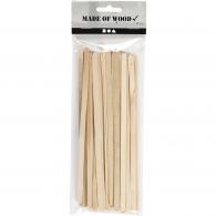 Creativ Company - CC IJsstokjes l: 19cm b: 6mm 30 stuks - #589515