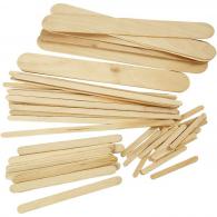 Creativ Company - CC IJsstokjes Set 5,5×0,6cm, 11,5×1cm, 19×1cm, 20×2,5cm 2mm dik 4250 stuks - #590561