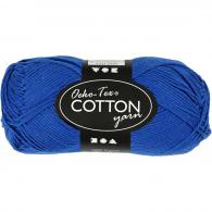 Creativ Company - CC Katoengaren 8/4 50gr Kobalt Blauw | GoedkoopsteHobby - #592464