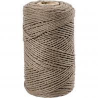 Creativ Company - CC Macramékoord 2 mm 198 m Lichtbruin - #591645