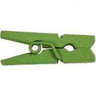 Creativ Company - CC Mini Wasknijpers 3x25 mm Groen 36 stuks - #589938