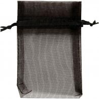 Creativ Company - CC Organza Zakjes 7x10 cm Zwart 10 stuks - #588734