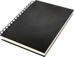 Dummyboek Kangaro A5 blanco 80 vel, wire-o, zwart linnen    kaft - #510275