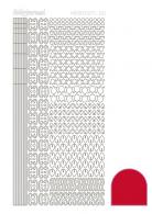 Hobbydots sticker - Adhesive - Red 10 stuks - #473365