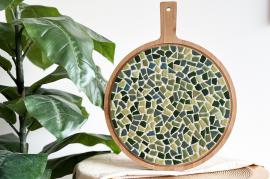 LC DIY Ronde Borrelplank - Groen - #599311