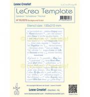 LeCreaDesign Template, Achtergrond met Teksten - #543763